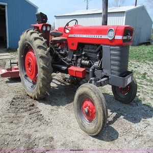 รถแทรกเตอร์ตีนตะขาบ Massey Ferguson 165 รุ่นดั้งเดิม 40 แรงม้า ขับเคลื่อน 4 ล้อ ระบบเกียร์ พร้อมเครื่องยนต์และชุดเกียร์สำหรับใช้งานในฟาร์ม - Product Image 1