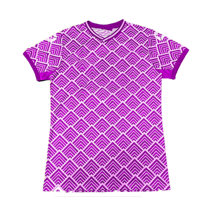 Camiseta de Manga Corta con Cuello Redondo y Estampado Geométrico Verde para Hombre, Corte Regular, Tejido de Punto, 100% Poliéster, Transpirable, Estilo Casual - Product Image 4