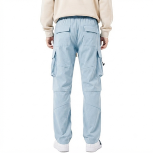 OEM ODM Apparel Manufacturer Wholesale <b>Mens</b> Utility Cargo <b>Trousers</b> Comfortable Multi Pocket Casual Pants Custom Fabric OEM ODM - Product Image 2