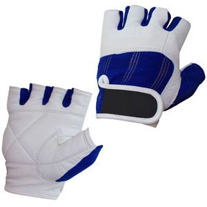 GAF Weightlifting Gym Palm Protection Customization PU Leather Non-Slip Half Finger <b>Gloves</b> for Men and Women Wrist Wraps Support - Product Image 4