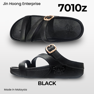 Sandalias de PVC para Mujer, Color Bronce, Ligeras, Antideslizantes, Pantuflas Casuales, Proveedor Mayorista @migo 7010z, Hechas en Malasia - Product Image 2