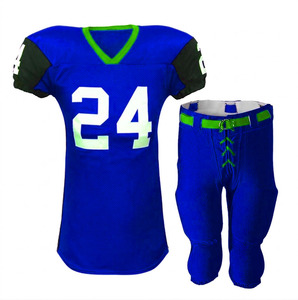 Ensemble d'uniformes de football américain tendance pour hommes, style universitaire, en twill sublimé, personnalisable pour l'entraînement - Product Image 6