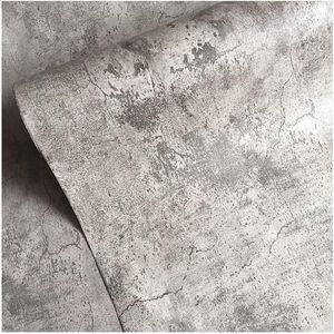 Industrial Style Self-Adhesive Concrete Wallpaper Grey <b>Cement</b> Contact Paper Peel & Stick <b>Waterproof</b> Removable Decorative Wall - Product Image 1