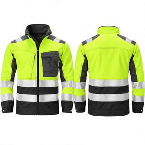 Chaqueta de Trabajo de Seguridad/Construcción al por Mayor de Fábrica, con Múltiples Bolsillos, Reflectante y Colorida - Product Image 1