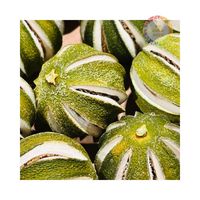 Kerstavond decoratieve hele citroen gemaakt van gedroogde groene limoen uit Vietnam, goedkope prijs, groothandel gedroogd citrusfruit, gespleten.