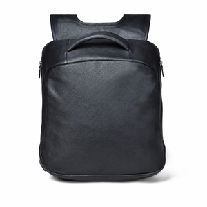 Sac à dos en cuir grand format avec fermeture éclair, durable, antivol, imperméable, avec chaînes, style vintage de haute qualité pour hommes actifs - Product Image 2