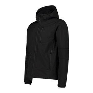 2026 Men Hooded Winter Outdoor <b>Jackets</b> Autumn Outdoor Casual Breathable Water Resistant Nylon Zipper Softshell <b>Jackets</b> - Product Image 3