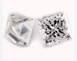 Diamant de laboratoire taille princesse, pierre libre, VVS2 VS2, couleur D, certifié IGI, pour la fabrication de bagues et bijoux, idéal comme cadeau - Product Image 2