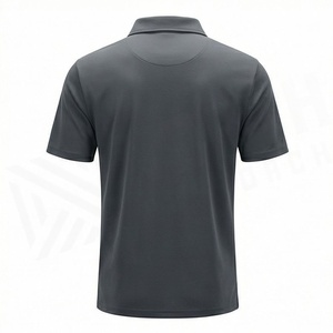 Chemises polo respirantes pour hommes, grandes tailles, en coton et polyester, jersey, dernier design, motif uni, vêtements de sport, t-shirt - Product Image 2