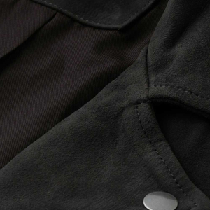 Men's Suede & Leather Winter <b>Jackets</b> OEM Custom Wholesale High Quality 2026 Waterproof Windproof Casual Style - Product Image 6