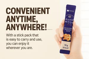 Jarabe de extracto de jengibre de pera de flor de globo negro 10g X 100 piezas antioxidante Natural adulto OEM Corea - Product Image 6