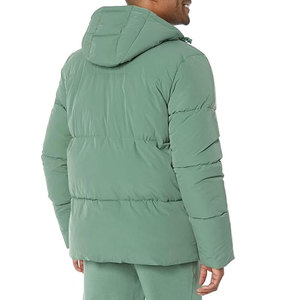 Chaqueta Acolchada con Capucha para Hombre, Material de Poliéster/Nailon, Impermeable y Ecológica, Ropa de Invierno con Logotipo Frontal - Product Image 5