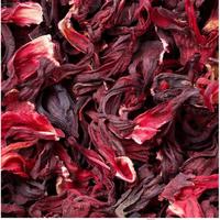 Pétales d'hibiscus séchés de qualité supérieure pour les infusions de tisanes, fleur naturelle riche en antioxydants pour le bien-être et les boissons rafraîchissantes