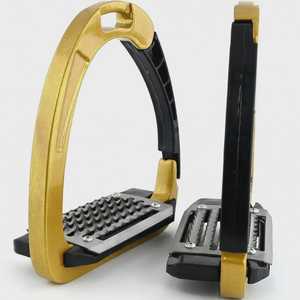 Estribos de Seguridad para Caballos, Duraderos, de Hierro y Aluminio, Estribos Ingleses Ligeros para Equitación - Product Image 6