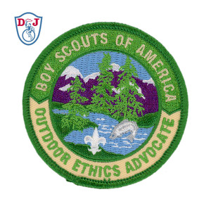 Écussons brodés personnalisés pour scouts garçons et filles, badges en tissu à thermocoller pour vêtements - Product Image 2