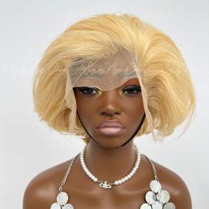 วิกผมด้านหน้าผมต่อแบบ100% ผมแท้เรมี่คนเวียดนามผมตรงนุ่มสลวยลูกไม้ใสขายส่ง - Product Image 6