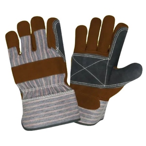 Guantes de Seguridad de Piel de Vacuno de Excelente Durabilidad, Antivibración, con Puño de Seguridad Reforzado con Goma, Resistentes al Calor y a las Chispas, Certificados CE - Product Image 5