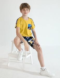 Conjunto de Camisa y Pantalones Cortos de Verano para Hombre, Traje Casual de Dos Piezas, Ligero y Transpirable, Venta al Por Mayor - Product Image 4