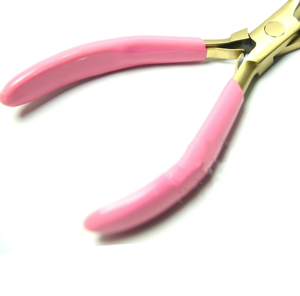 Latest Hair Extension Pliers Tools <b>Wigs</b> <b>Clips</b> with Silicone Back for Hair Extensions Accessories Golden Color Tools - Product Image 4
