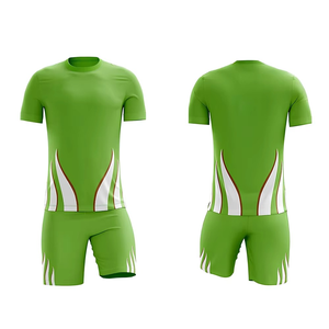 Uniforme de Fútbol de Alta Calidad, Jersey y Pantalones Cortos de Secado Rápido para Atletas, Ropa Deportiva Transpirable con Diseño de Llama Dinámica - Product Image 3
