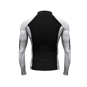 Camiseta Deportiva de Manga Larga Personalizada para Hombre, Transpirable, Diseño BJJ, Spandex/Poliéster 160g - Product Image 4