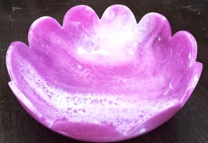 Tazón y Plato de Madera Duraderos de Diseño Clásico Hechos a Mano para Bodas y Eventos - Product Image 2