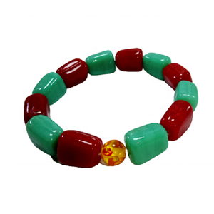 Vòng đeo tay chất lượng cao Ấn Độ Amazonite & <span class=keywords><strong>moonga</strong></span> Obsidian giảm vòng đeo tay pha lê Trang sức nam và nữ Quà Tặng năng lượng Thiền - Product Image 2