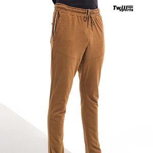 Pantalon en toile de coton biologique 100% pour homme, coupe slim classique Twill-Sports, léger, respirant, séchage rapide, extensible - Product Image 3