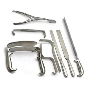 Medtrust Surgical Gluteal Augmentation <b>Instruments</b> Set Of 9 PCS Stainless Steel Buttock Enhancement Surgery <b>Instruments</b> Set - Product Image 3