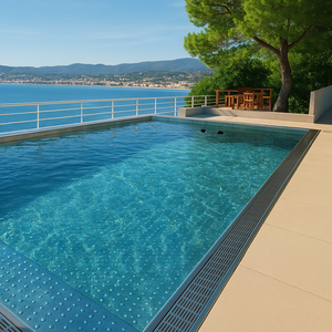 Mini piscina de desbordamiento de acero inoxidable 304 | Solución de bienestar compacta para tejados y terrazas privadas Producto de bienestar - Product Image 6