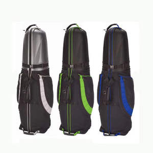 Sac de voyage de golf en ABS rigide et durable avec roulettes, housse de voyage légère en nylon, imperméable standard - Product Image 4