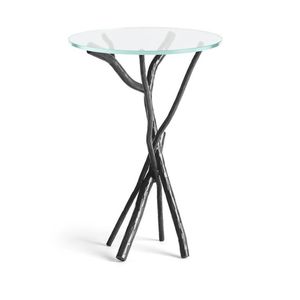 โต๊ะข้างทรงโมเดิร์นขาโลหะหน้าหินอ่อนแบบแยกส่วนสำหรับห้องนั่งเล่น - Product Image 6