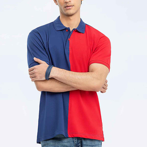 Chemises polo pour hommes de qualité supérieure à double panneau, logo personnalisable, broderie, design uni, chemise polo de golf pour le sport, vente en gros - Product Image 1