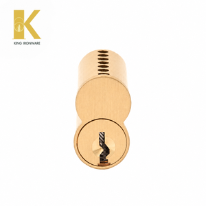 Cilindros de Cerradura con Múltiples Opciones de Ranura para Llaves, Latón Satinado, Ranura para Llave Tipo B de 7 Pines, SFIC, para Seguridad en Edificios Comerciales - Product Image 4