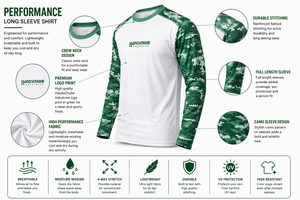 Vêtements de pêche professionnels pour hommes, impression numérique intégrale par sublimation, 100% coton polyester, col rond, vêtements de fitness, chemises de pêche - Product Image 5