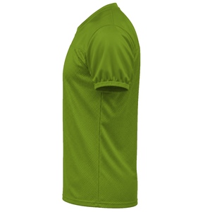 Camiseta Deportiva Personalizada de Fútbol Americano Color Verde Oliva Claro, Malla Transpirable, Cuello en V, para Entrenamiento en Equipo - Product Image 2