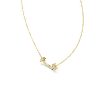 Colgante de Diamante Cultivado en Laboratorio, Redondo, en Oro Amarillo de 14K para Mujer |   Ropa de Uso Diario |   Diamante Cultivado Nuevo - Product Image 6