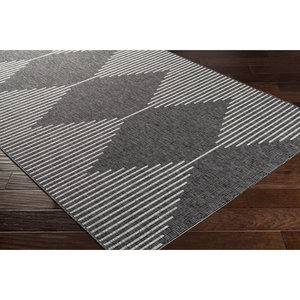 Alfombra de Algodón Tejida a Mano Estilo Marroquí, Alfombra de Pasillo con Diseño de Rayas Blancas, Alfombra de Escalera con Mechones para Uso Doméstico, Lavable - Product Image 1