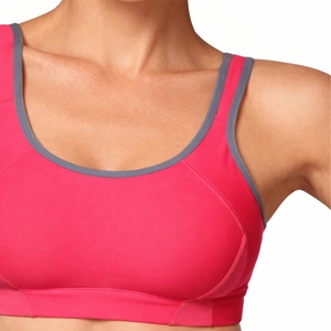 Soutien-gorge sans bretelles pour femme, grande taille, séchage rapide, respirant, léger, dos nageur, maintien moyen, vert lime, de Cloth Feild Industries - Product Image 4