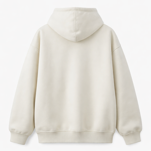 Wholesale Custom Oversized Quarter <b>Zip</b> Hoodie 100% Cotton - OEM Manufacturer in Bulk - Product Image 2