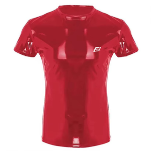 Camisetas Deportivas Personalizadas para Hombre, con Recubrimiento de PU, Manga Corta, para Gimnasio, Fitness, Venta al Por Mayor, Proveedor de EE. UU. - Product Image 2