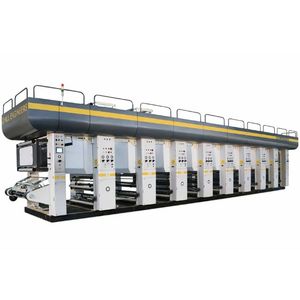 Machine d'impression rotogravure automatique haute vitesse multicolore pour rouleaux de papier, de feuille et de BOPP Mohindra Mechanical Paper Printer - Product Image 2