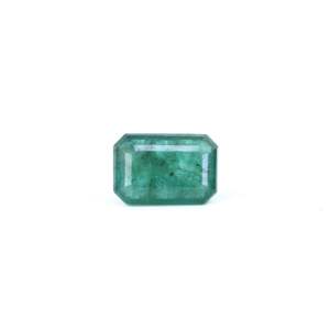 Natural Zambian Emerald 4.8 Carat Loose Gemstone Emerald Cut for Fine Jewelry - Product Image 1