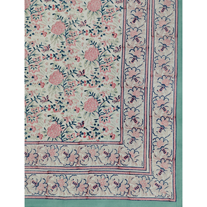 Sábana Plana de Algodón con Estampado Geométrico a Mano, 200 Hilos, Blanca, para Cama Doble, Transpirable, para Uso Doméstico, Hotelero y de Lujo - Product Image 2