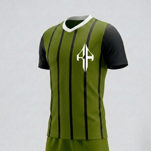 Uniforme de Fútbol Personalizado de Manga Corta para Hombre, Verano, Servicio OEM, Calidad Premium, Transpirable, con Logotipo Personalizado, por RIVIAN ATLANTIC - Product Image 3