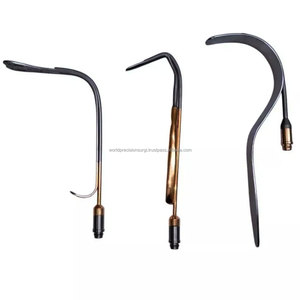 Kit de Retractores Quirúrgicos de Precisión Mundial, 3 Piezas, Acero Inoxidable, Manual, para Cirugía ORL, Cirugía Plástica, Aumento de Senos - Product Image 4