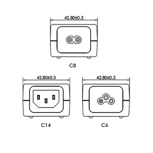 อะแดปเตอร์แบบสวิตชิ่งสำหรับเดสก์ท็อป 30W 16V 1.88A ช่องเสียบไฟ AC แบบ C14 - Product Image 3