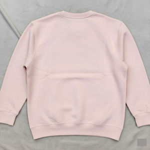 Sweat-shirts en molleton anti-rides à col rond et manches longues pour hommes, en coton biologique, grande taille, vente en gros 2026 - Product Image 3