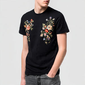 เสื้อยืดทรงบ็อกซี่โอเวอร์ไซส์ เสื้อยืดลำลองผู้ชาย เสื้อยืดน้ำหนักเบา ผ้าฝ้ายโพลีเอสเตอร์ 100% เสื้อยืดทรงบ็อกซี่ผู้ชาย - Product Image 5