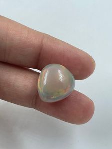 Ópalo Etíope de Color Blanco Lechoso Natural, Piedra Suelta Transparente para Joyería Fina, 9.49 Quilates - Product Image 3